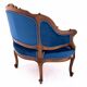 A late 19th-century French bergère armchair. After renovation.