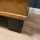 Old oak display counter with 24 drawers