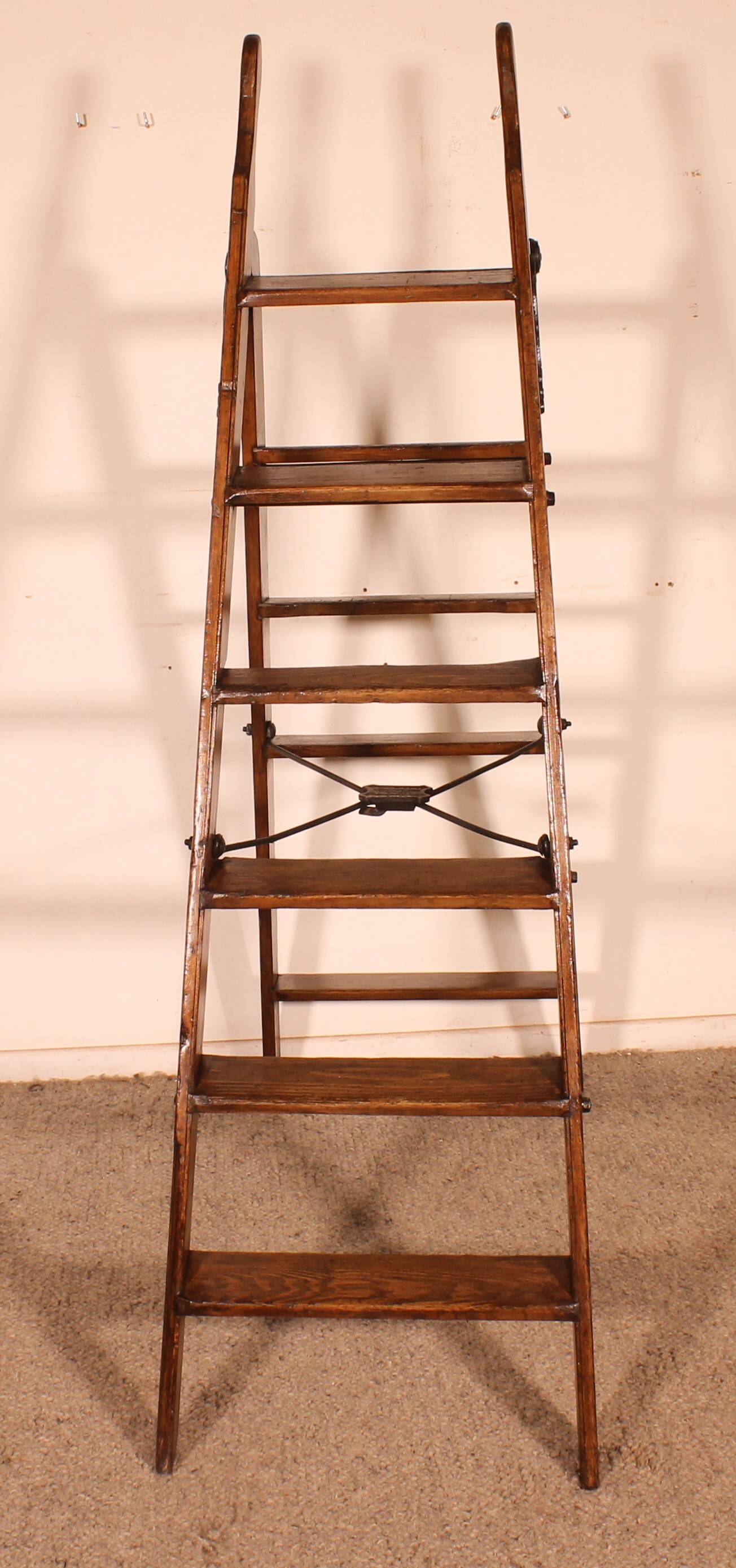 19th century library ladder