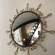 Vintage sun mirror 54x54cm