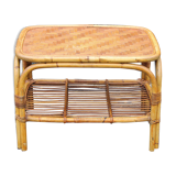 Rattan coffee table