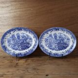 2 Churchill English Oval Serving Dishes