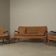 Arnold Madsen & Henry Schubell three-piece lounge set for Bovenkamp, 1960s