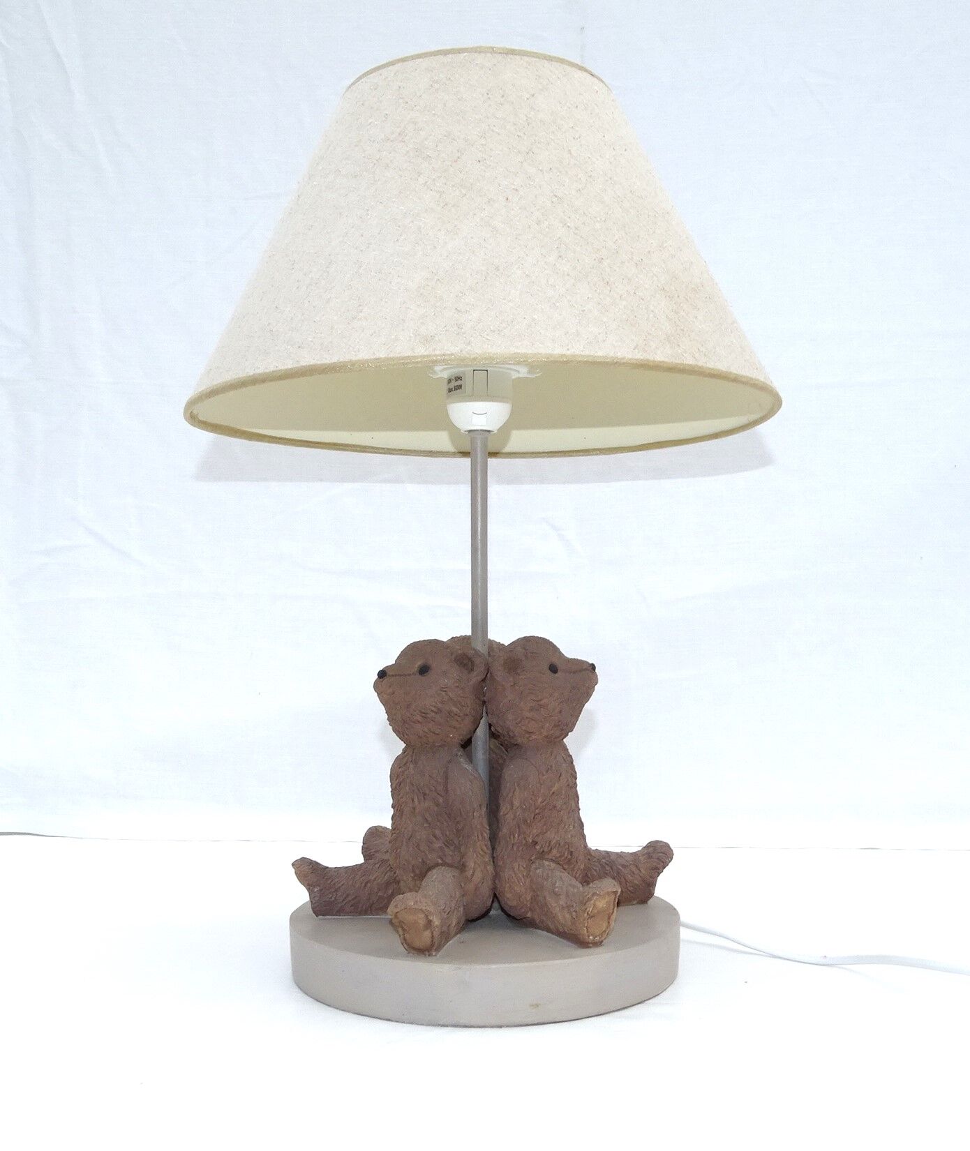 Table lamp 3 bears resin
