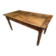 Table de ferme Louis Philippe en noyer 19’s
