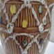 Pitcher "barrel" glazed terracotta