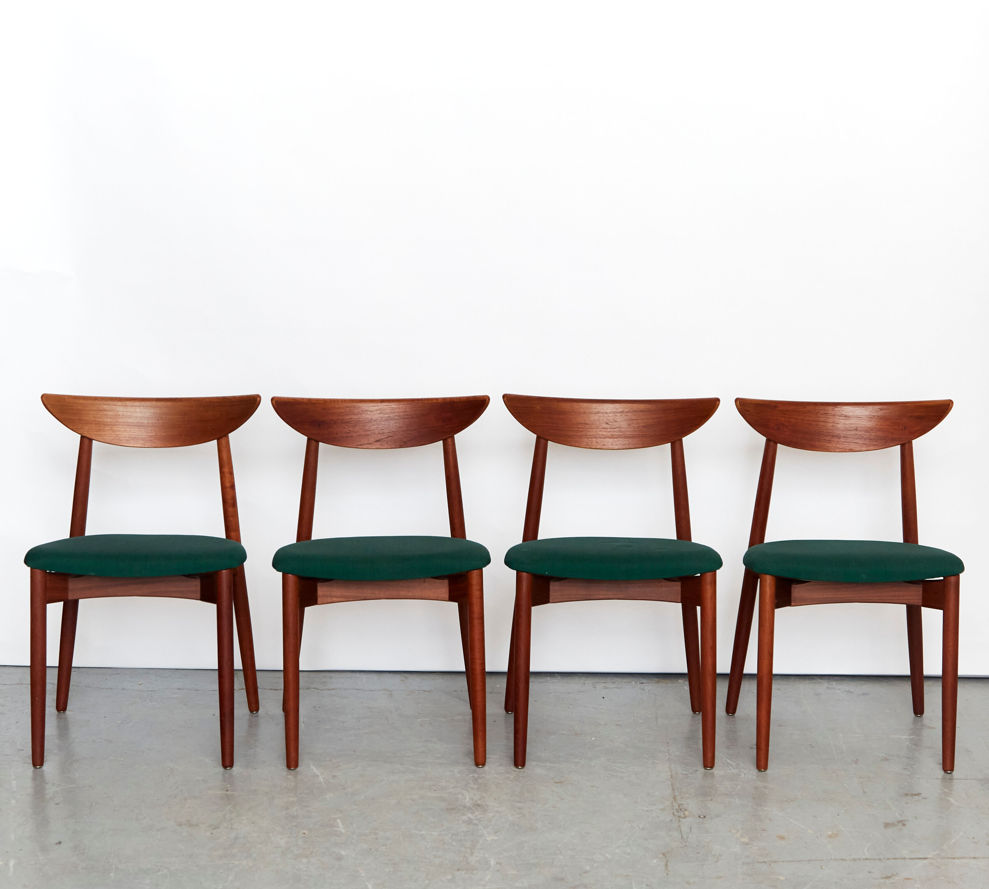 Dining chairs model #58 by Harry Østergaard  for Randers Møbelfabrik