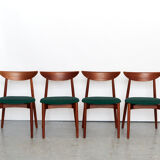 Dining chairs model #58 by Harry Østergaard  for Randers Møbelfabrik