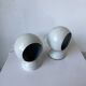 Paire de lampes « eyeball » années 80