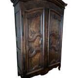 Louis XV Bressane Armoire in Walnut 18's