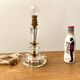 Art deco crystal blade base Val St Lambert Belgium glass & mirror