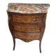 Commode de style Louis XV en marqueterie