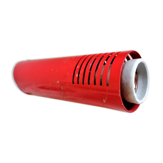 Cylindrical spot lamp Lita metal orange vintage