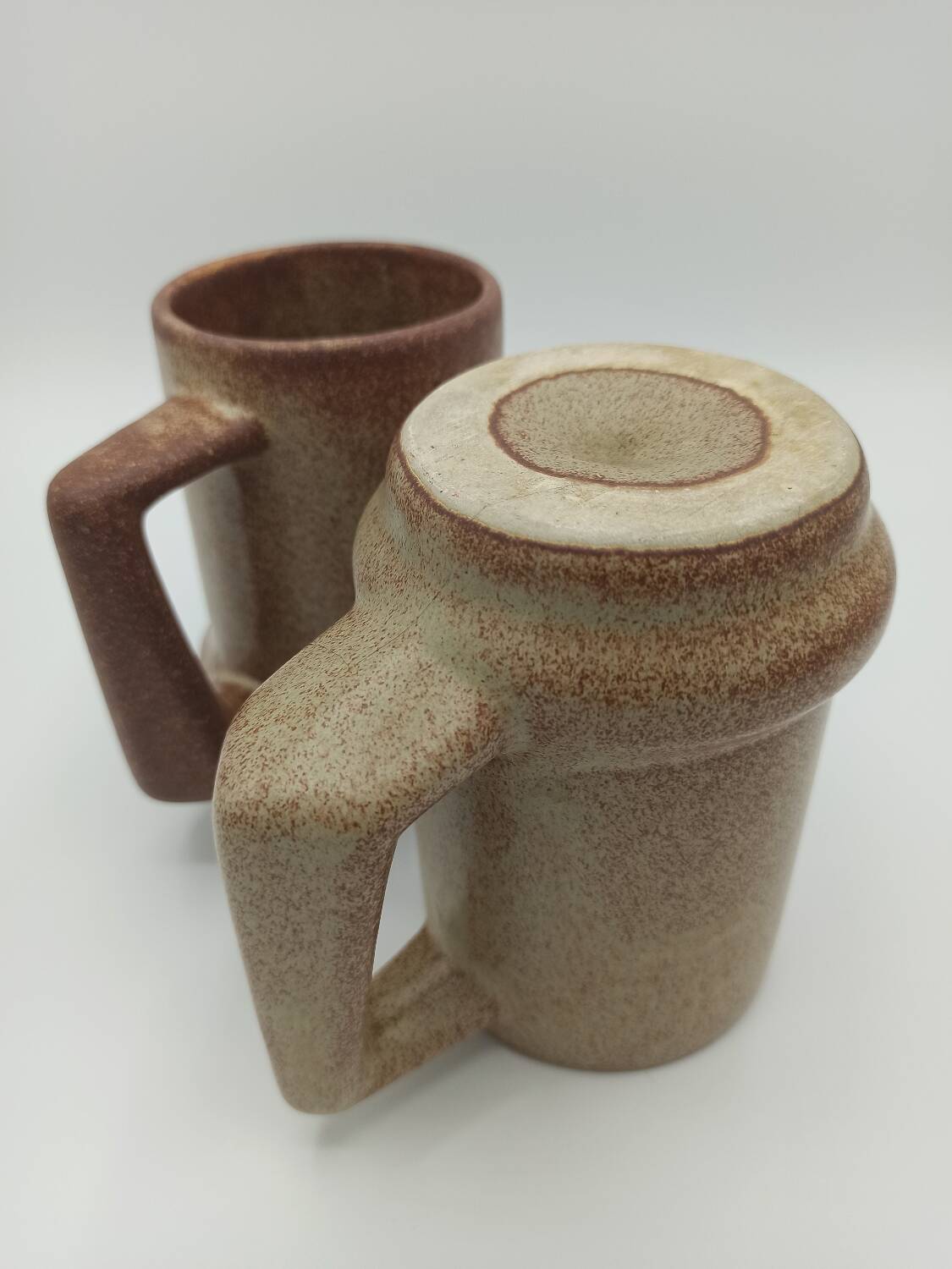 Stoneware mugs, 70s