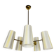 Austrian Brass Chandelier by Rupert Nikoll