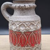 West Germany red vase 9325