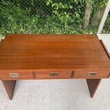 Roche Bobois Scandinavian wooden desk from the 1970s