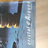 Vintage 70 crystal footed glass from Arques