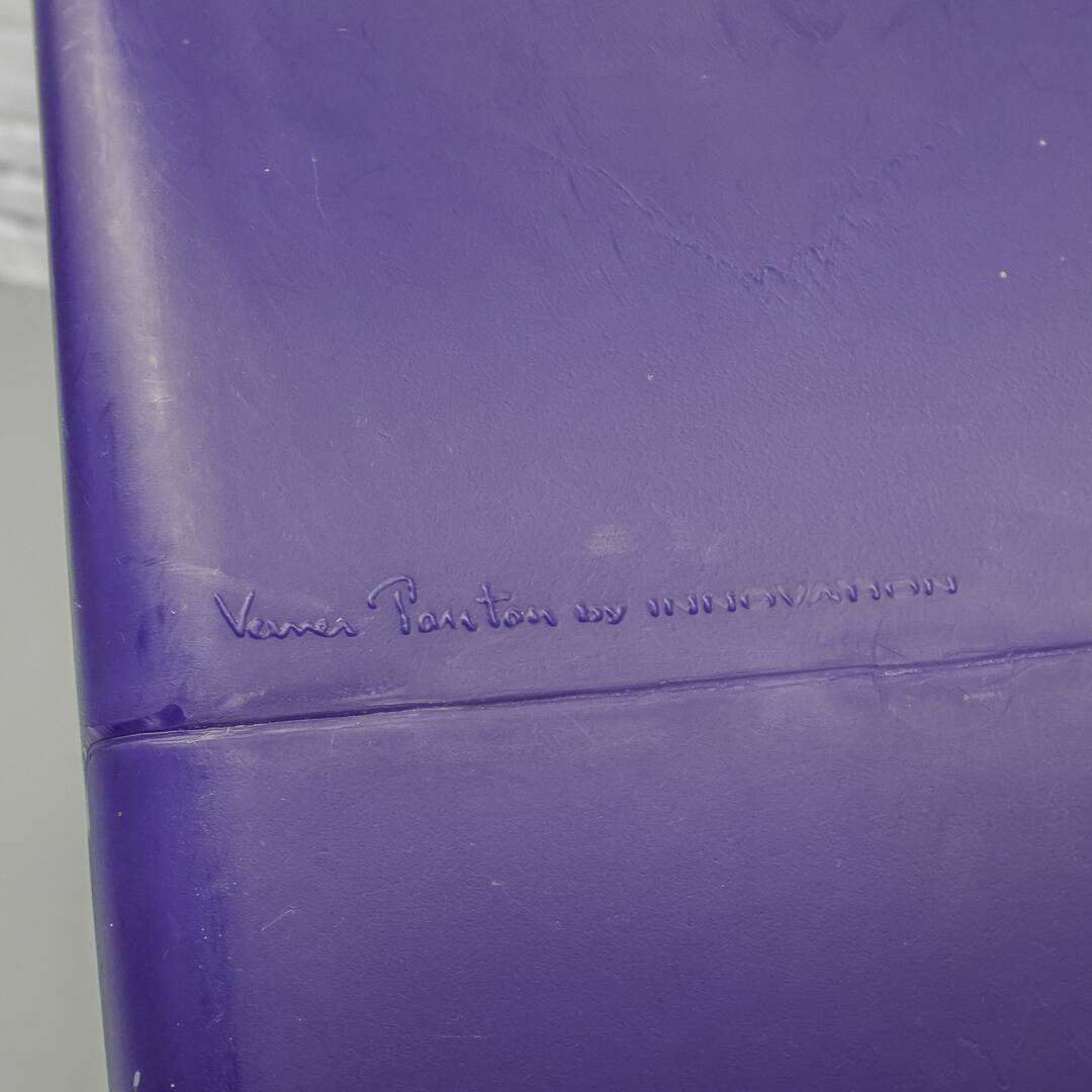 Chaise Purple Phantom de Verner Panton pour Innovation