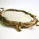 French bronze tray in Louis XV style with design