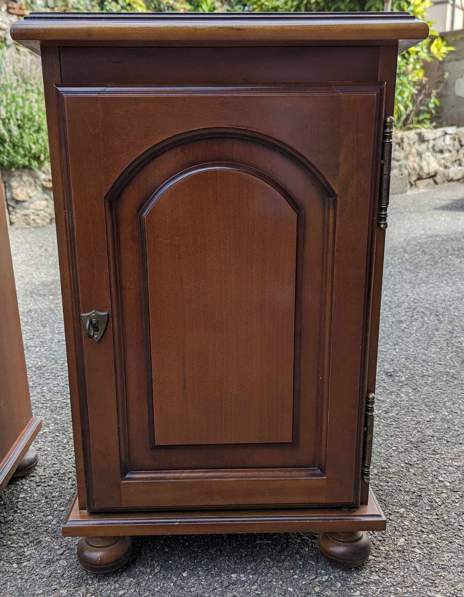 Cherry bedside tables