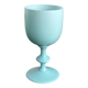 Blue opaline glass goblet from Portieux