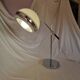 Lampe articulée, plastique et chrome, champignon, style 1970
