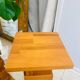Teak column plant stand, 70s-80s