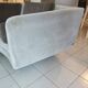 Curved sofa Menlo Park – American Leather – Light grey