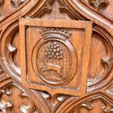 Pray to God in Neo-Gothic Walnut