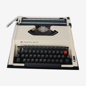 Functional portable typewriter , Olympiette Special