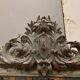 Louis XV style mirror in wood and patinated stucco 19th century