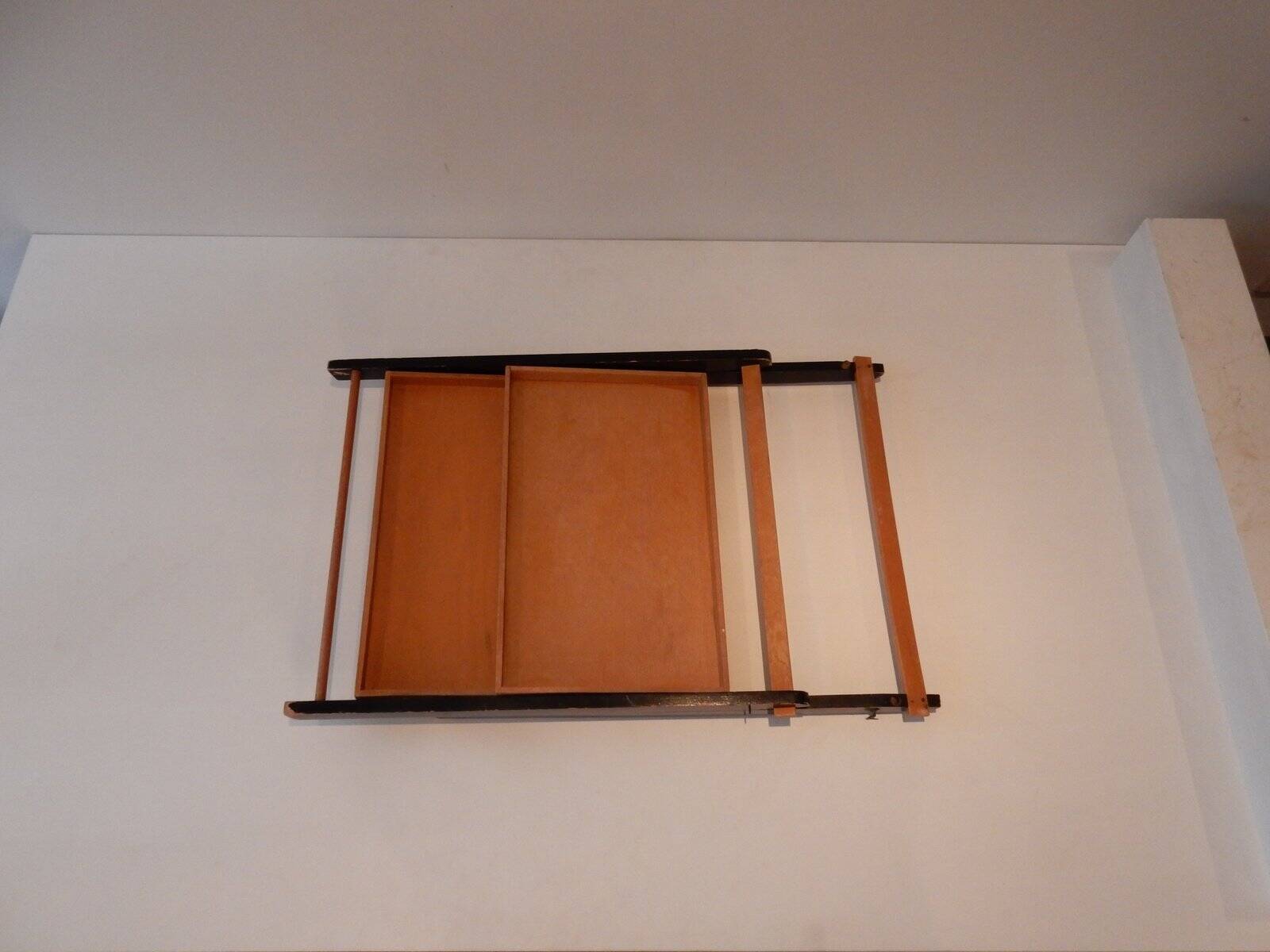 Foldable magazine rack or tea table, The Netherlands, 1950's