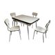 Ensemble table et chaises en formica