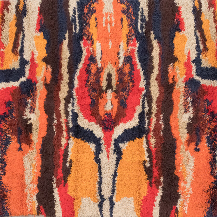 Midcentury rug 185x295cm