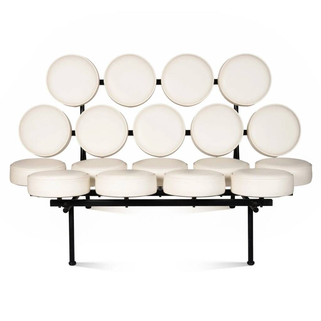 The Marshmallow Sofa by Vitra, based on the 1956 design by George Nelson.