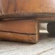 Brutalist coffee table "round log" XL