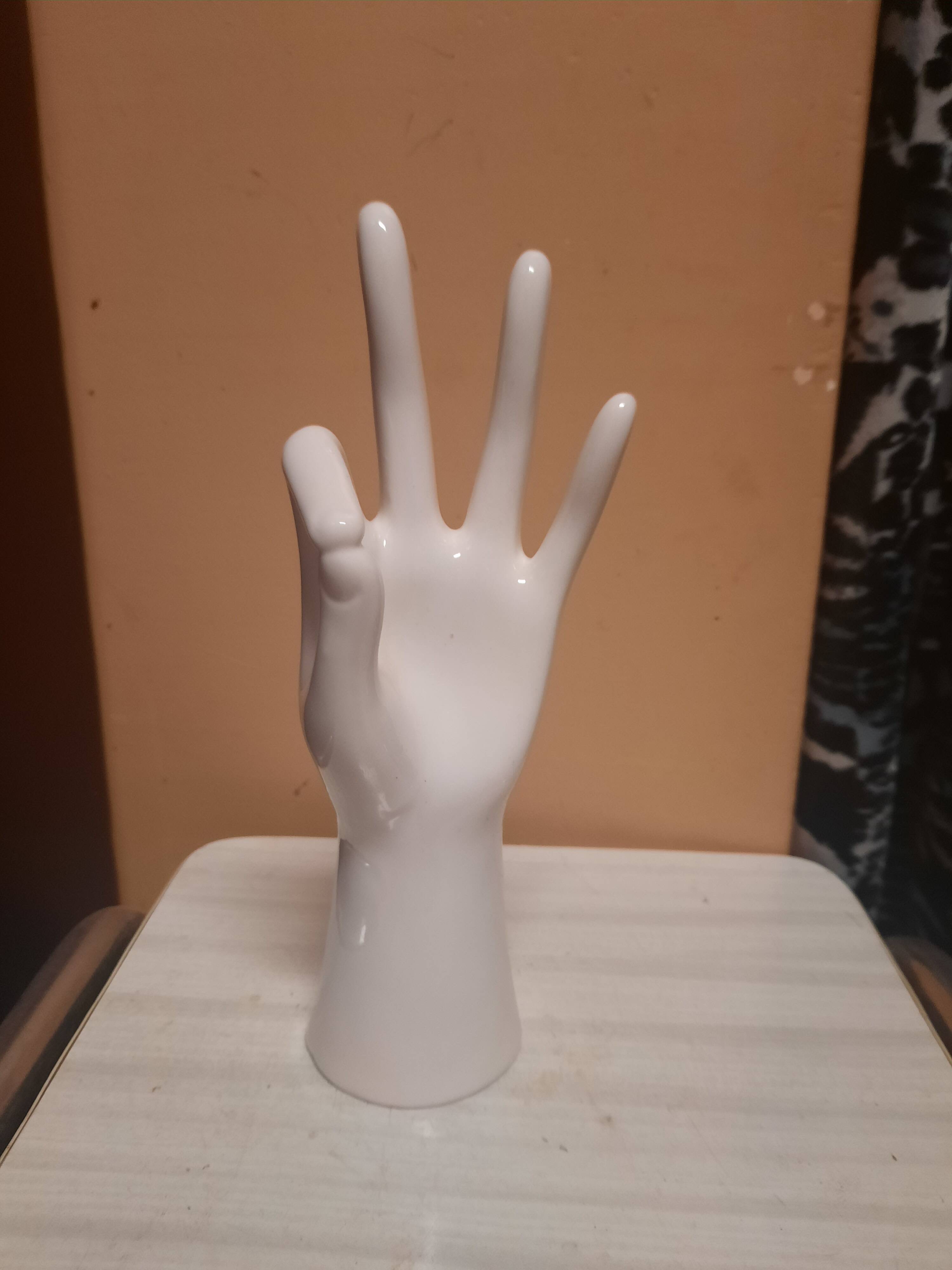 Ceramic hand