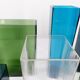 Set of 8 ISI vases in colored glass Lennart Andersson Gullaskruf, 1960