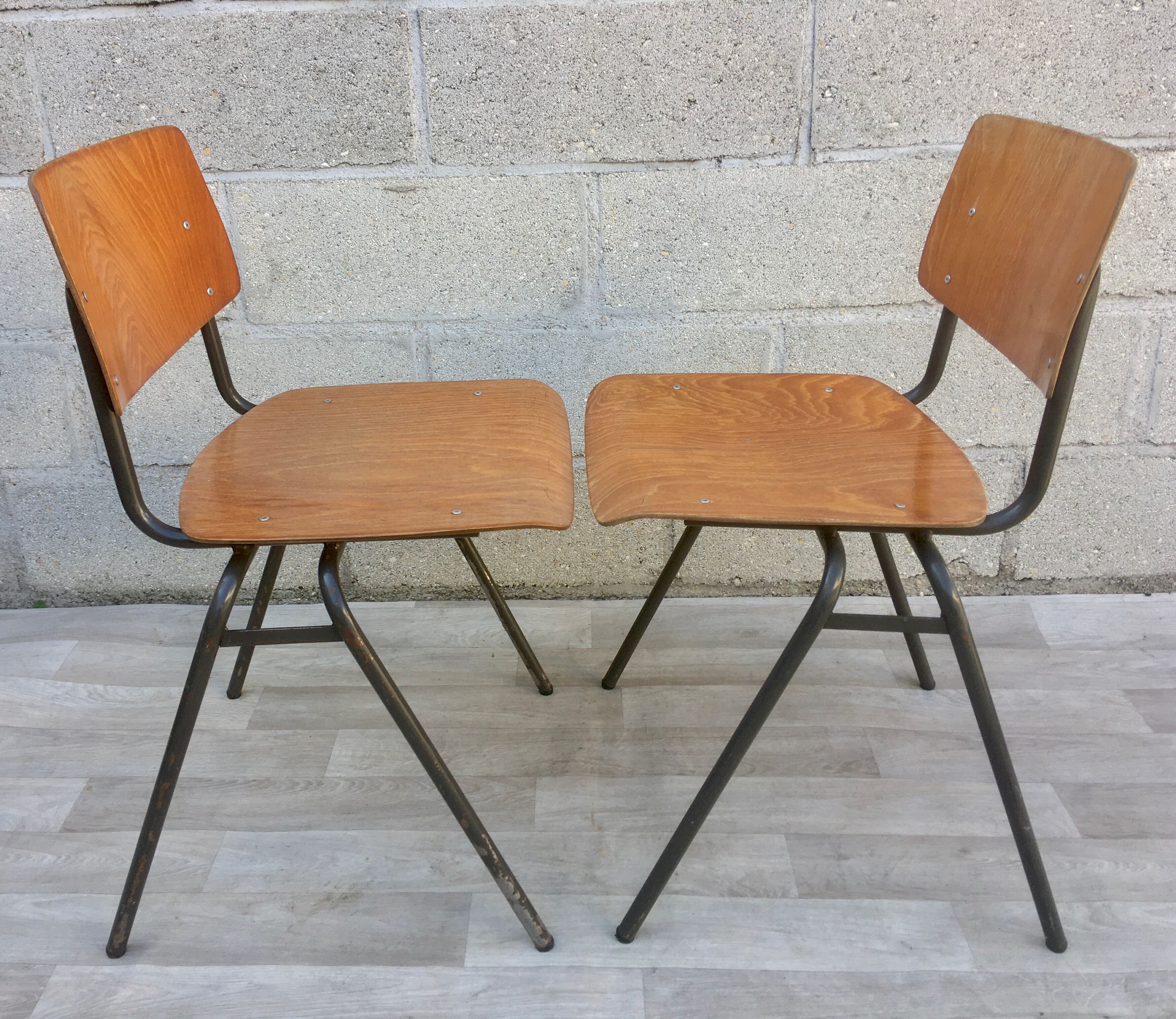 Pair of Marko chairs 60s