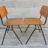 Pair of Marko chairs 60s