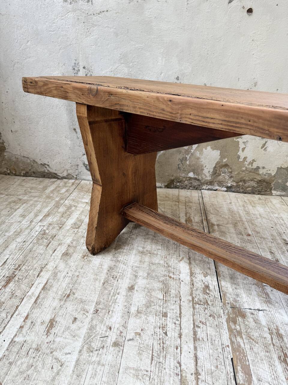 2.5m XL pine farm bench