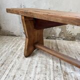 2.5m XL pine farm bench