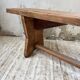 2.5m XL pine farm bench