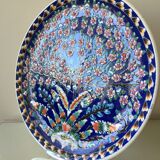 Kutahya porcelain plate with Iznik ottoman motifs