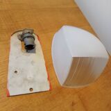 Old holophane sconce