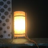 Bamboo lamp and paper
