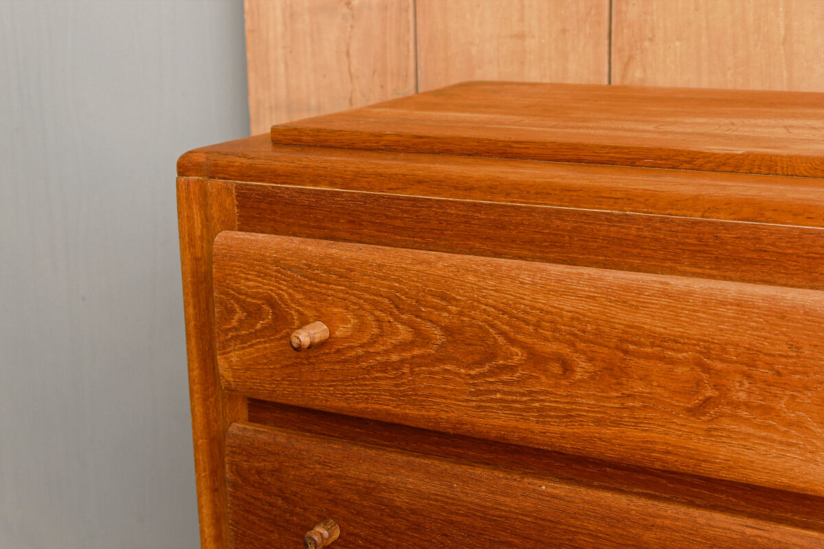 Chest of drawers light oak, 50s