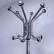 Portemanteau métal chromé design années 80