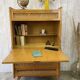 Vintage wood/wicker secretary